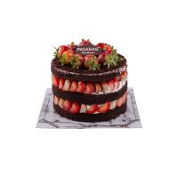 Beyaz Çikolatalı Çilekli Dark Velvet