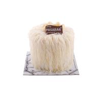 Çikolatalı Beyaz Saçaklı Pikola Fındıklı Pasta