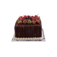 Çilekli Çikolatalı Pasta